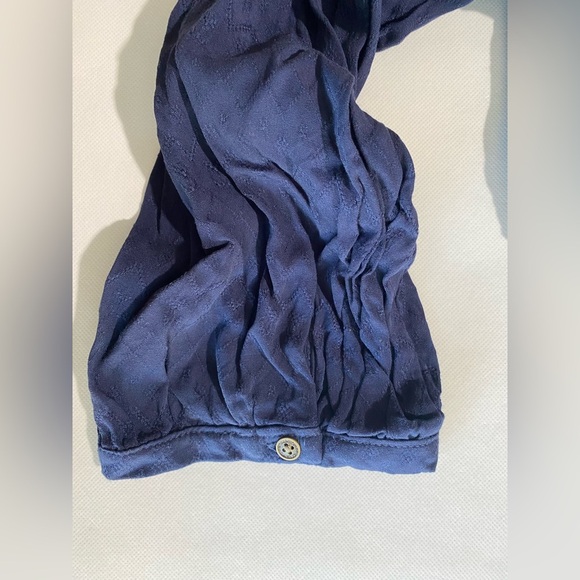 NEW Plus Size Nurture Westbound Long Sleeve VNeck Midi Dress Rayon Navy $89 - Picture 11 of 12